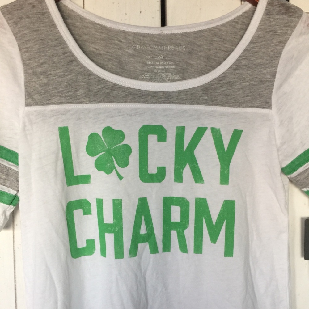 Sale! Lucky charm tee - Picture 2 of 4